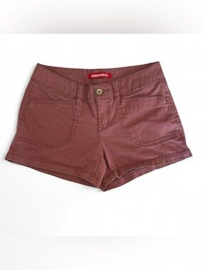 UNIONBAY Women's Rusty Mauve Cotton Blend Jean Shorts Low Rise Shorts Size 5